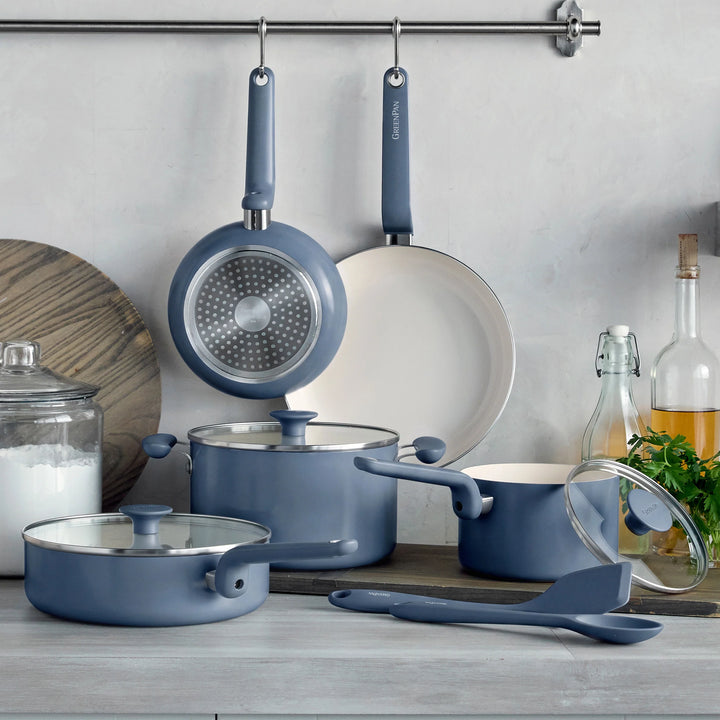 GreenPan Rio Advanced Ceramic Nonstick 12-Piece Cookware Set