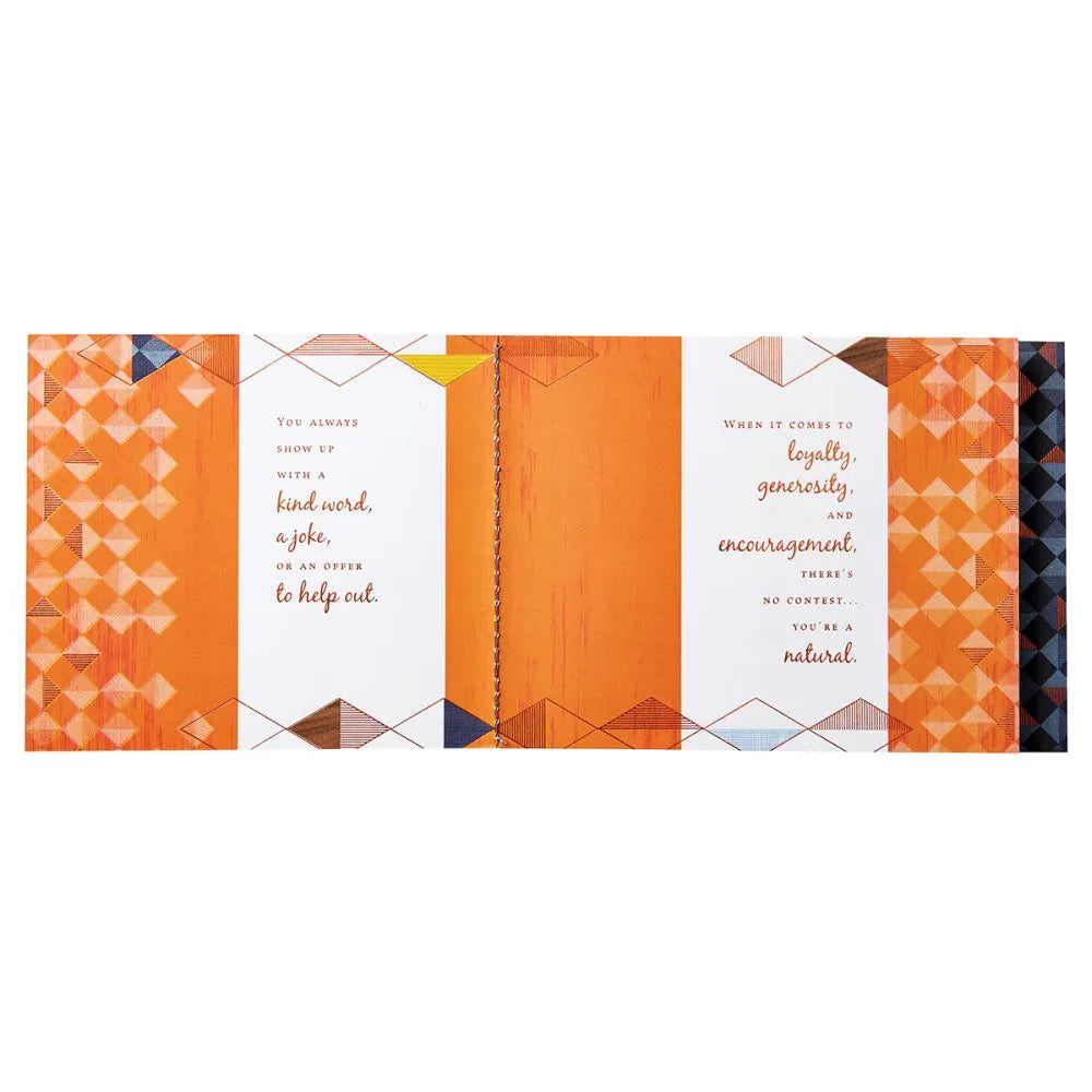 Niquea. D Birthday Card Son Patterned Shapes