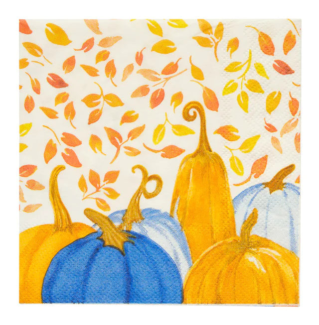 Sophistiplate Harvest Blues Cocktail Napkin
