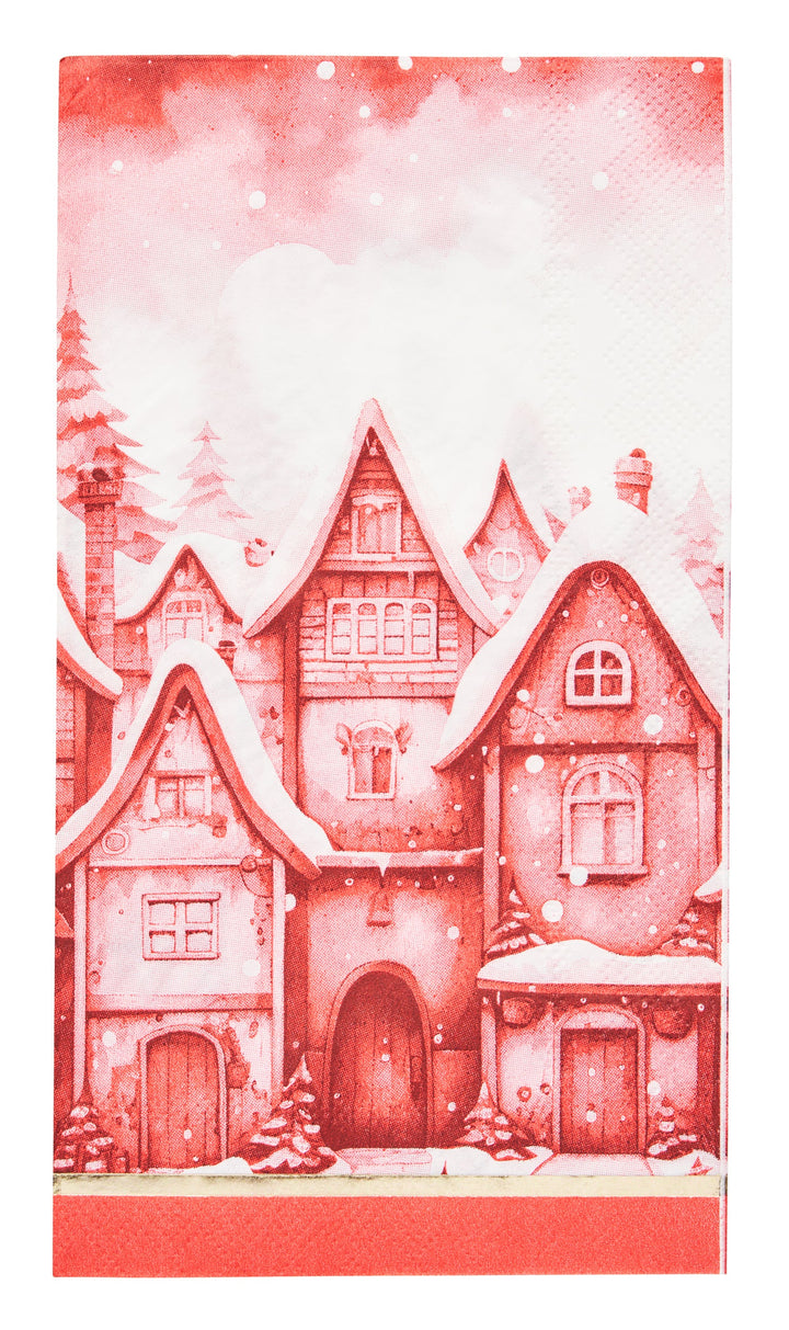 Sophistiplate Christmas Village Paper Napkins