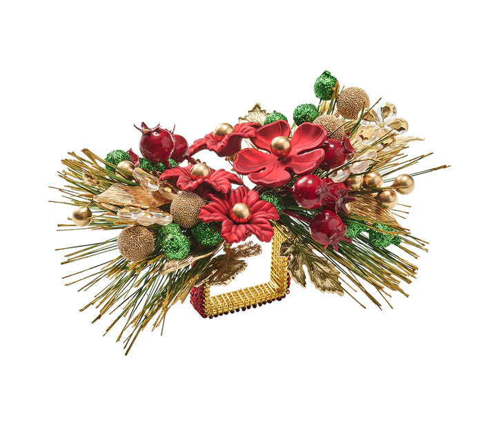 Kim Seybert Christmas Carol Napkin Ring