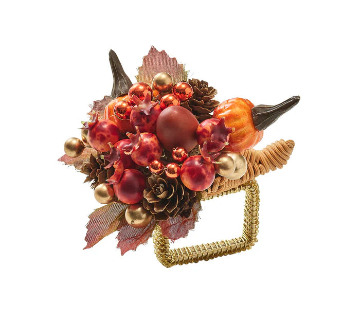 Kim Seybert Cornucopia Napkin Ring
