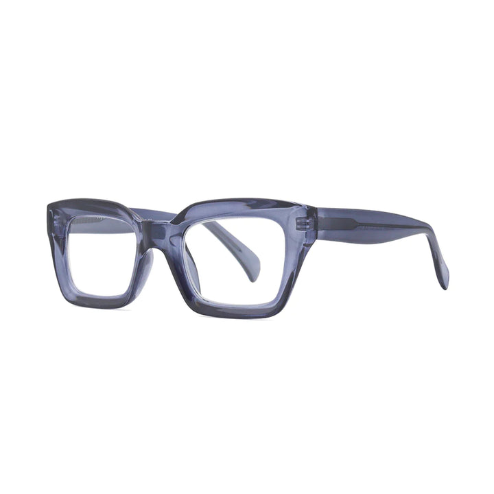 Ryan Simkhai Eyeshop Nola Readers Transparent Blue