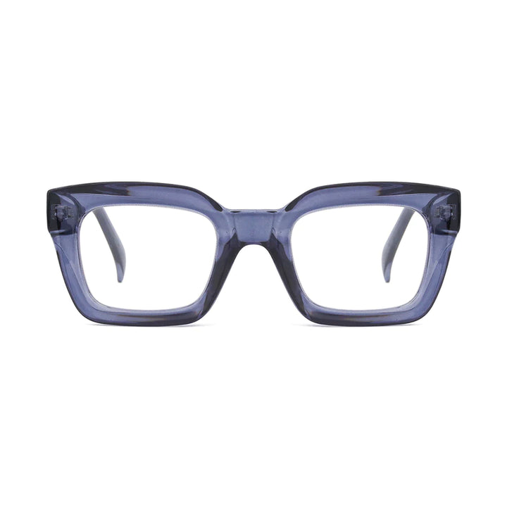 Ryan Simkhai Eyeshop Nola Readers Transparent Blue