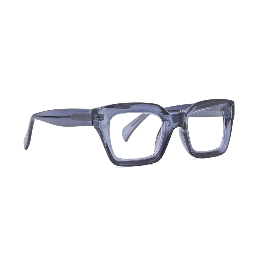 Ryan Simkhai Eyeshop Nola Readers Transparent Blue