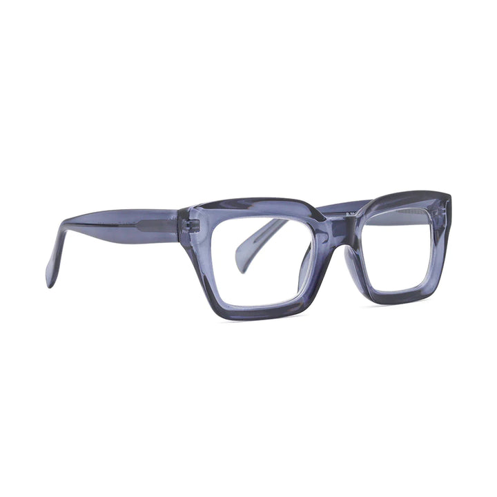 Ryan Simkhai Eyeshop Nola Readers Transparent Blue