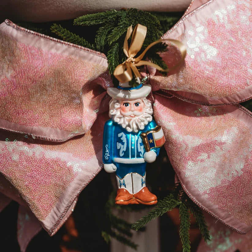 Texan Christmas Cowboy Nutcracker 2025 Ornament