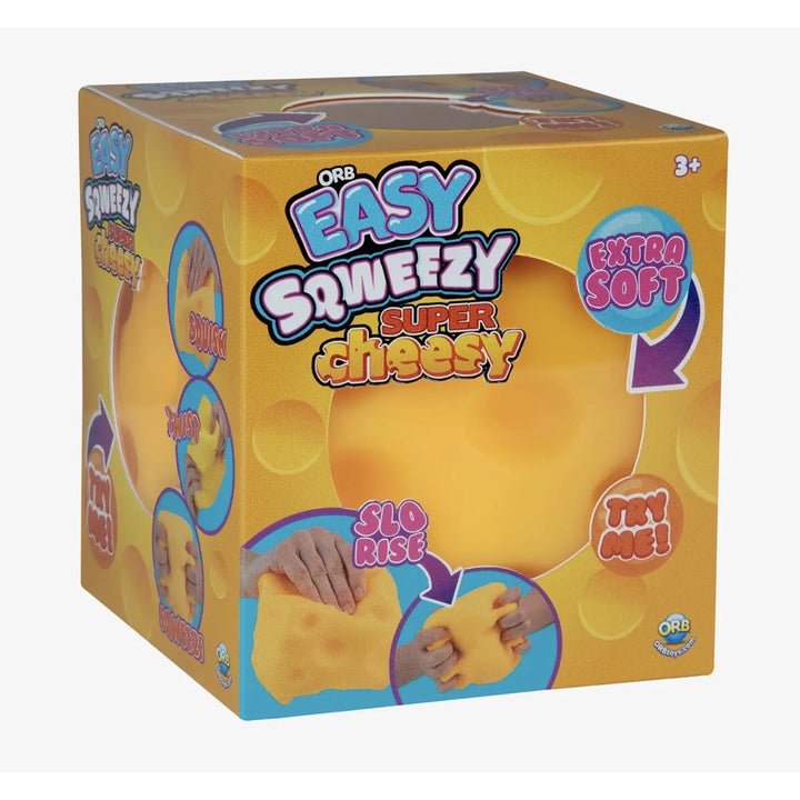 ORB Easy Sqweezy Super Cheesy Cheese Stress Ball
