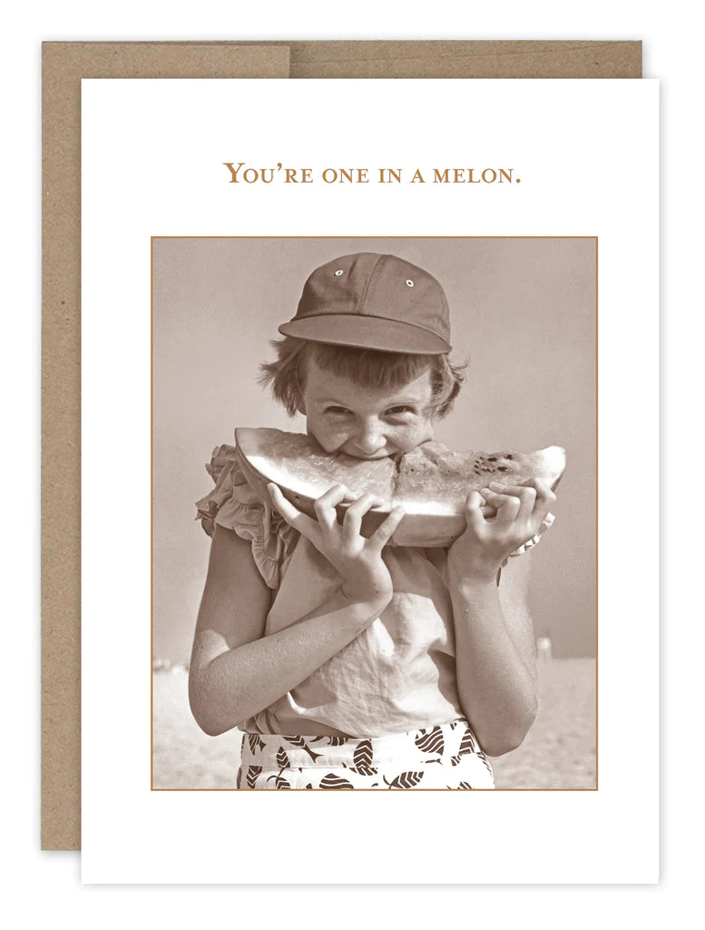 Once In A Melon Thank You Card