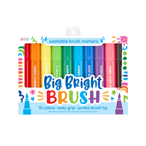 Ooly - Big Bright Brush Markers