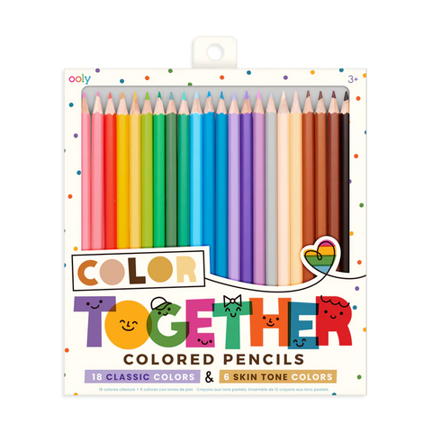 Ooly - Color Together Colored Pencils - Set of 24