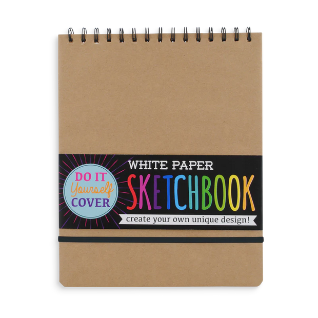 Ooly - White DIY Cover Sketchbook - Large