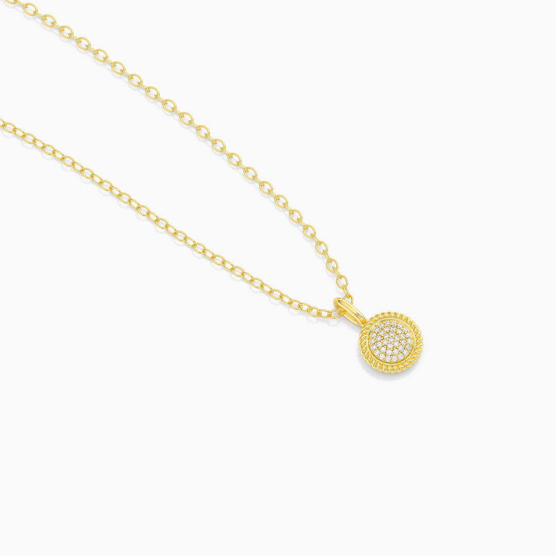 Ella Stein Circle Rope Pendant Necklace