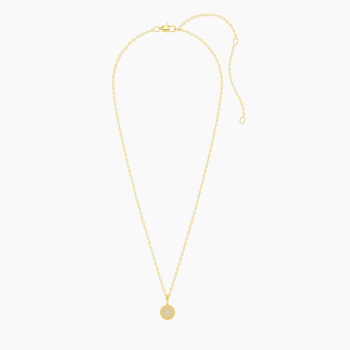 Ella Stein Circle Rope Pendant Necklace