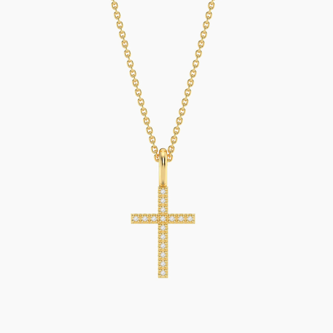 Ella Stein Believe Cross Pendant Necklace