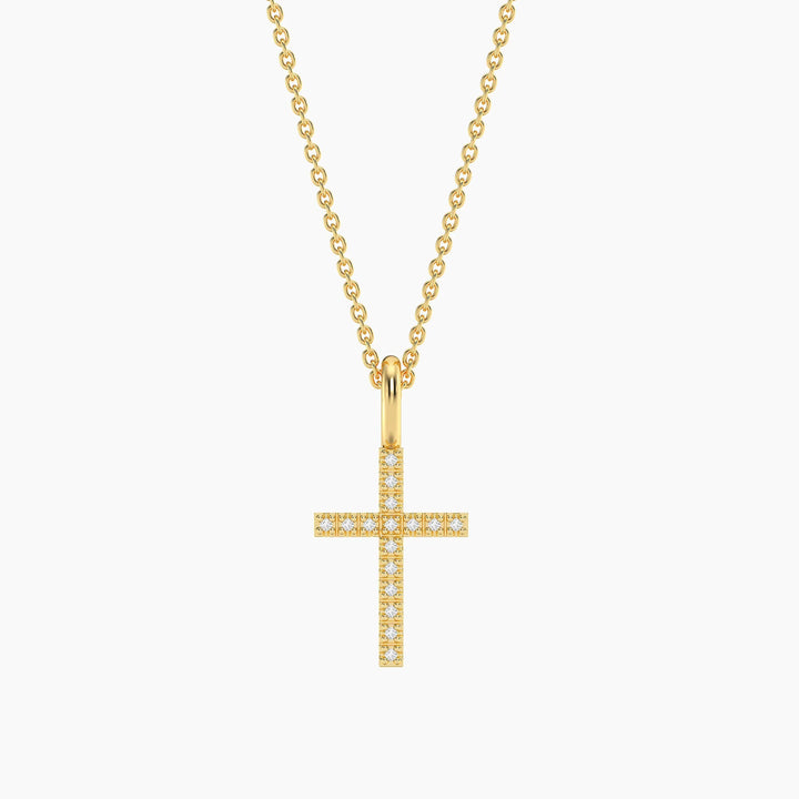 Ella Stein Believe Cross Pendant Necklace