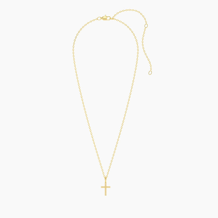 Ella Stein Believe Cross Pendant Necklace