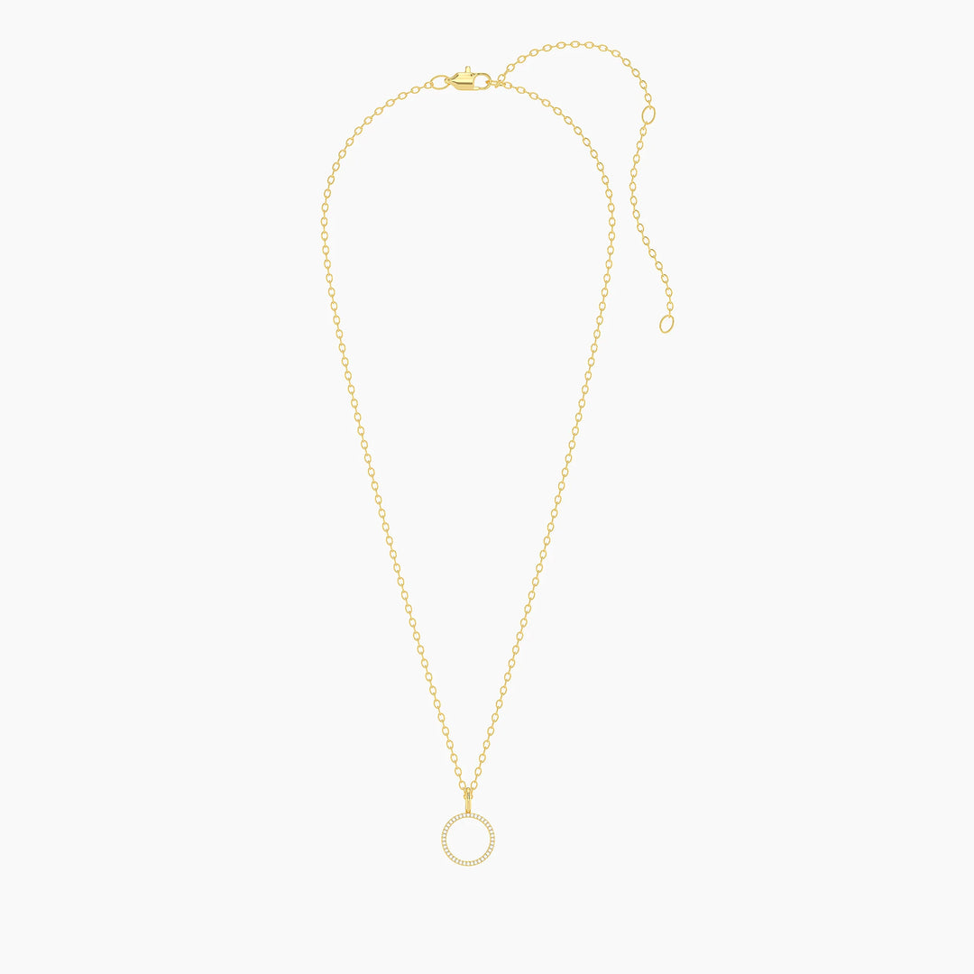 Ella Stein Standing O Pendant Necklace