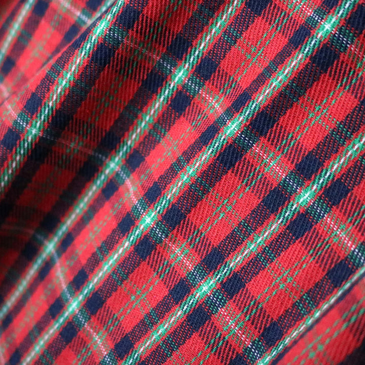 Blue Quail Men's Holiday Plaid Pearl Snap Long Sleeve Flannel Shirt