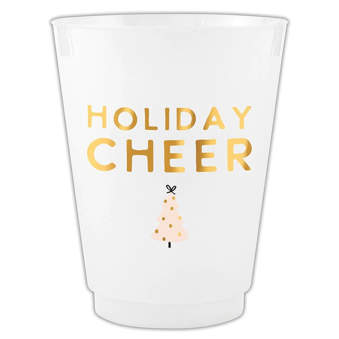 Holiday Cheer Frosted Cups