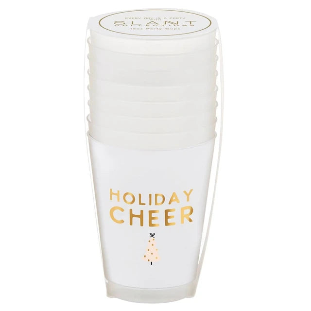 Holiday Cheer Frosted Cups