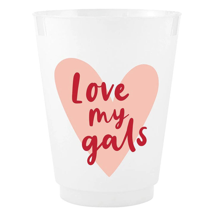 Love My Gals Frosted Cup