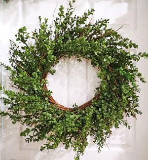 Boxwood Shrubbery Wreath