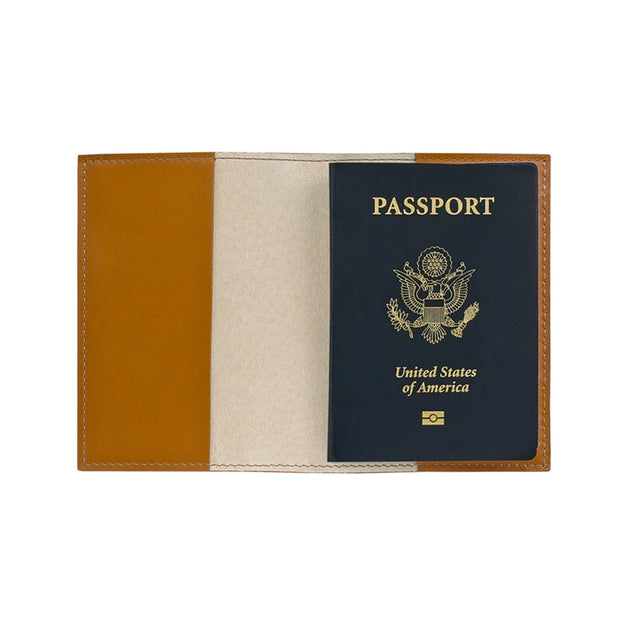Passport Holder - British Tan