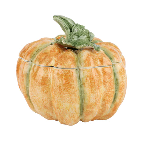 Vietri - Pumpkins Medium Covered Pumpkin