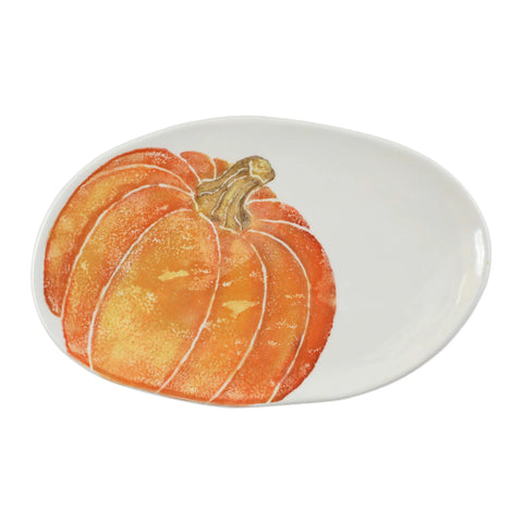 Vietri - Pumpkins Small Oval Platter