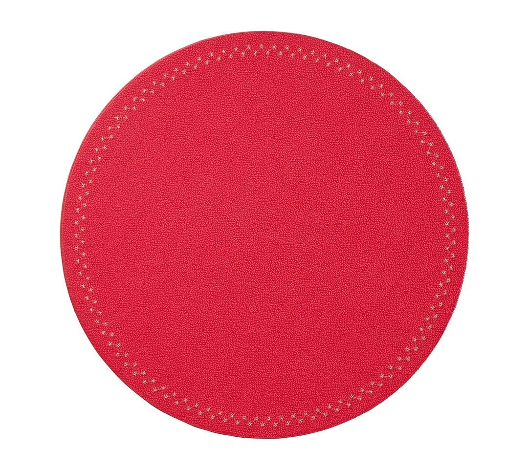 Kim Seybert Red Starry Night Placemat