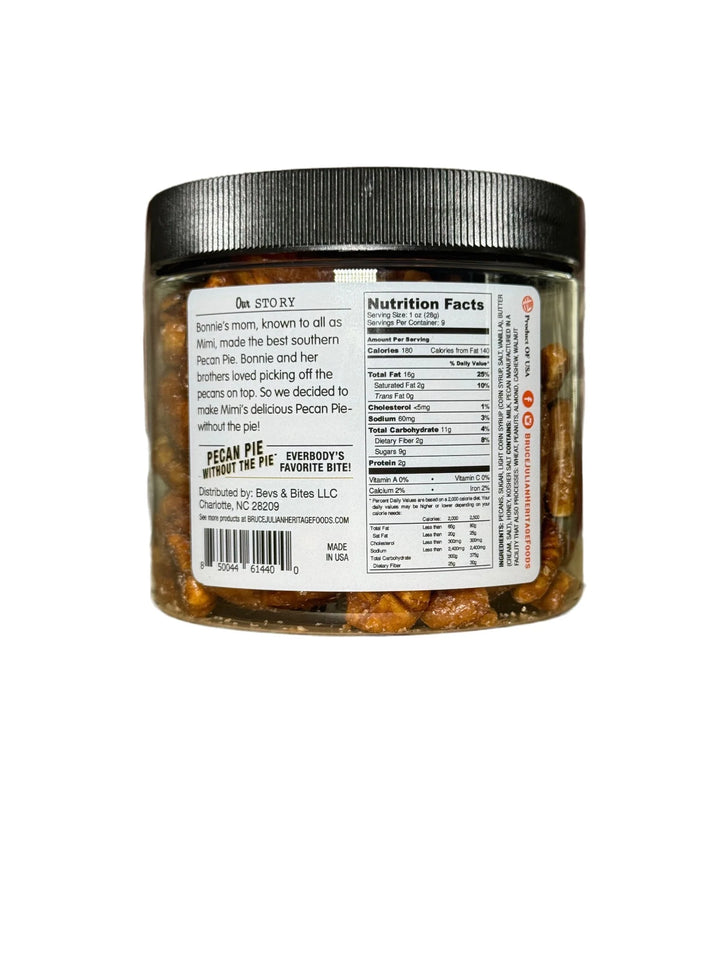 Bruce Julian Heritage Foods Pecan Pie Without the Pie Classic Jar