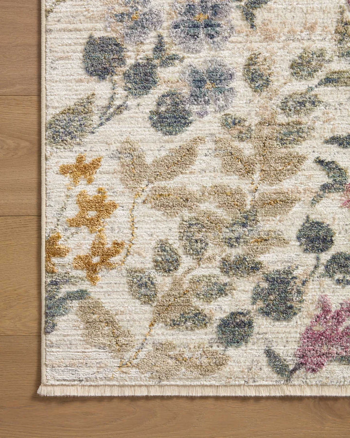 Rifle Paper Co x Loloi Provence Collection Abbey Ivory Rug