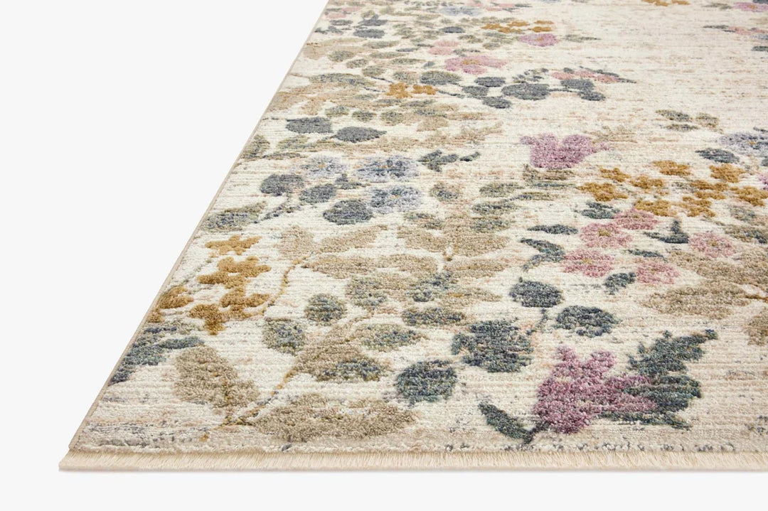 Rifle Paper Co x Loloi Provence Collection Abbey Ivory Rug