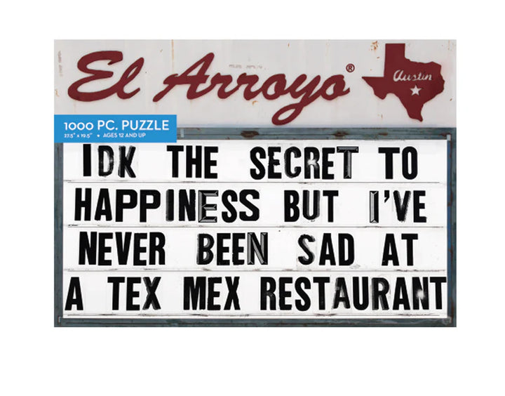 El Arroyo Marquee Jigsaw Puzzle