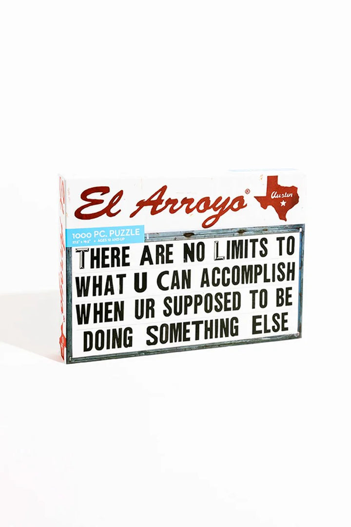 El Arroyo Marquee Jigsaw Puzzle