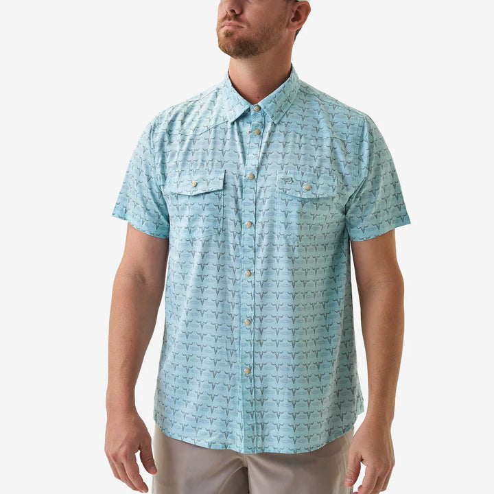 Burlebo Men's The Rancher Performance Western Shirt