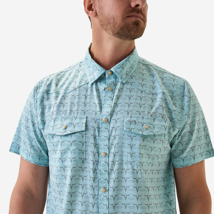 Burlebo Men's The Rancher Performance Western Shirt