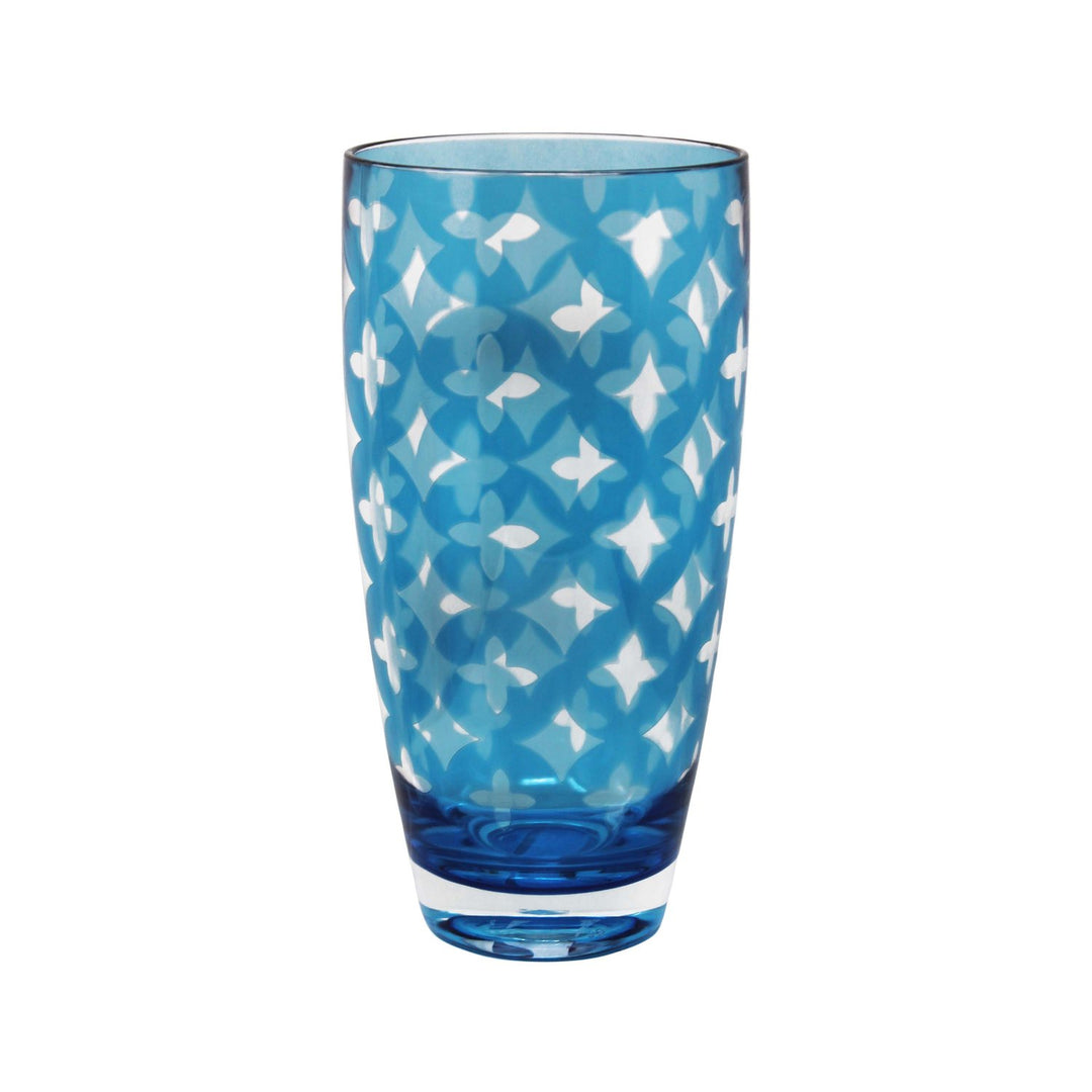 Le Cadeaux Palazzio Teal Melamine Tumbler