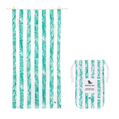 Dock & Bay - Large Quick Dry Towel - Palm Beach