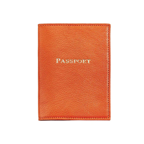 Passport Holder - Orange