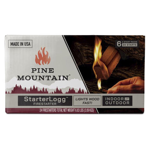 Pine Mountain Fire Starter Logg - 6 pack