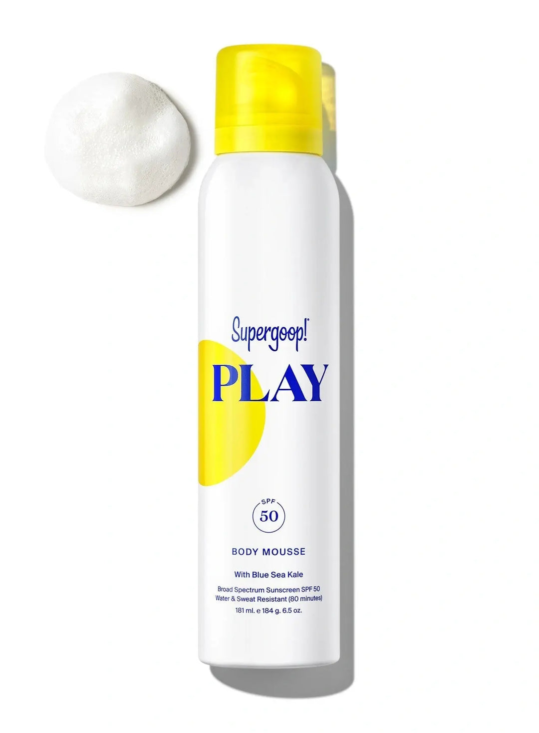 Supergoop PLAY Body Mousse Sunscreen