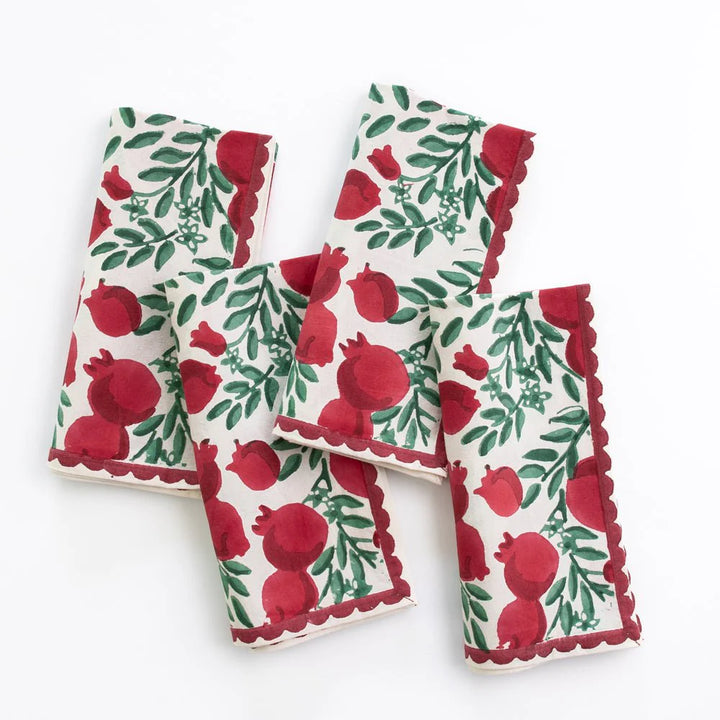 Pomegranate Vine Napkin