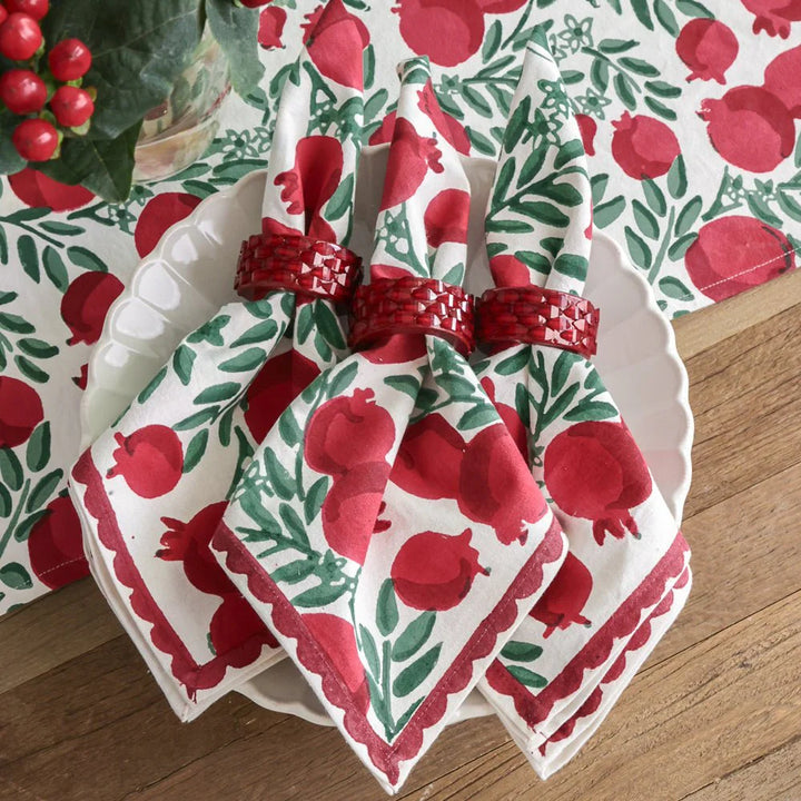 Pomegranate Vine Napkin