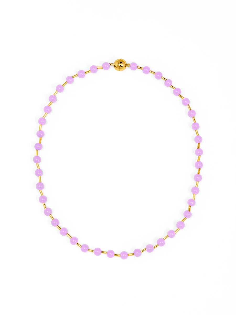 Zenzii Poppy Magnet Short Necklace