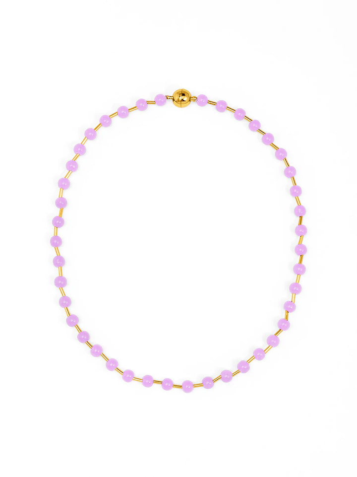 Zenzii Poppy Magnet Short Necklace