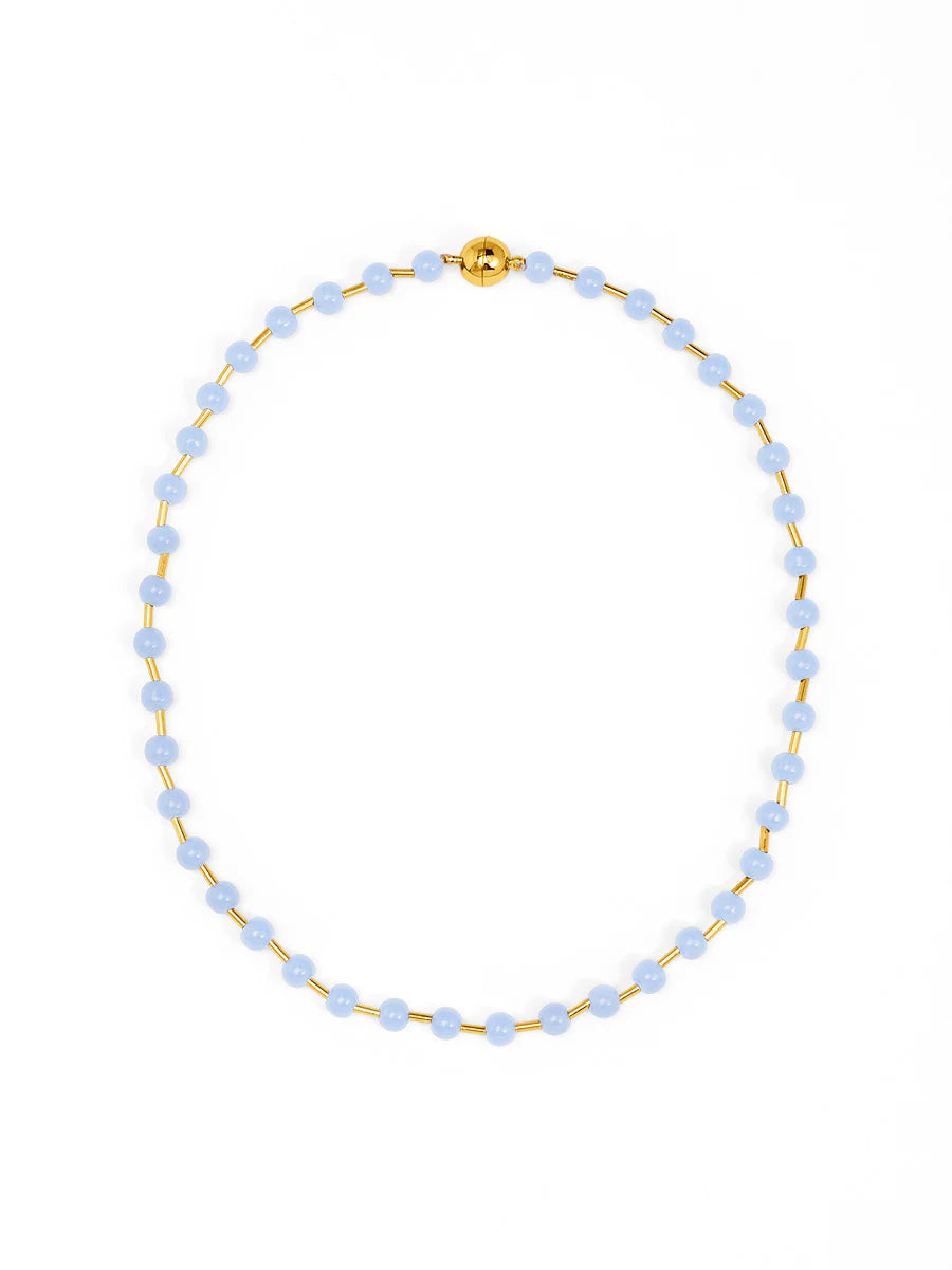 Zenzii Poppy Magnet Short Necklace