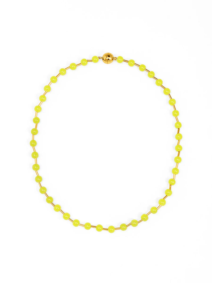Zenzii Poppy Magnet Short Necklace