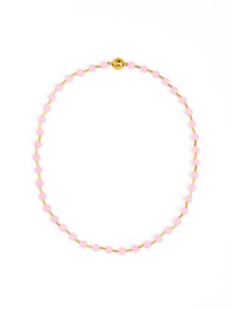 Zenzii Poppy Magnet Short Necklace